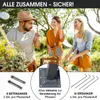 Alu Pavillon INFINITY 4x4m dunkelgrau Produktbild-Vorschau 7