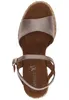 CAPRICE Damen Sandalen mit Absatz aus Leder mit Riemchen, Produktbild-Vorschau 2