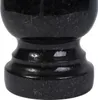 Vase funéraire en granit Nero Angola avec trou de drainage Voir les images du produit 2