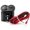 D72C Motorrad Steckdose 2in1 – USB Ladegerät & Produktbild-Vorschau 3
