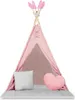 Nukido NK-406 Dětské teepee - růžové Náhľad obrázku produktu 14