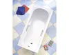 OTTOFOND Badewanne Izmir 80 x 170 cm weiß glänzend glatt Produktbild-Vorschau 2