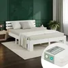 Homestyle4u drevená posteľ manželská posteľ 140x200 s Náhľad obrázku produktu 1