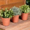 Runder Gartentopf aus Kunststoff 13 cm 3 Stk. Produktbild-Vorschau 2