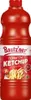 A bottle of Bautzner Tomaten Ketchup with an image of fries and tomatoes on the label. Anteprima dell’immagine prodotto