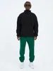 Zipper Hoodie Sweater Baumwolle Sweatshirt mit Stickerei Produktbild-Vorschau 2