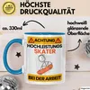 Skater Tasse Geschenk Lustiger Spruch Geschenkidee für Produktbild-Vorschau 3