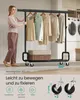 SONGMICS Kleiderständer, 1 ausziehbare Kleiderstange, Produktbild-Vorschau 7
