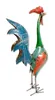 Metall Dekofigur Hahn 42 x 88cm bunt Garten-Figur Deko Produktbild-Vorschau 3