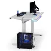 Ultradesk VORTEX - Weiß - Computertisch mit elektrischer Produktbild-Vorschau 4