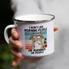 I Don't Like Morning People Or Mornings Or People Emaille Produktbild-Vorschau 4