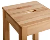 Krok Wood 1x  Hocker mit Eingriff Tomas aus Massivholz in Produktbild-Vorschau 4