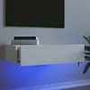 vidaXL TV-Schrank mit LED-Leuchten Weiß 60x35x15,5 cm Produktbild-Vorschau 1