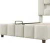 Lit rembourré 90 x 200 cm avec éclairage LED et système Voir les images du produit 13