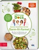 A book cover for a health and diet book titled 'Die Ernährungs-Docs - Gesund abnehmen mit der Darm-fit-Formel'. The cover features images of healthy food, the authors, and promotional text. Náhľad obrázku produktu