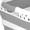 Panier à linge pliable 36 L – Gris, en plastique, Voir les images du produit 5
