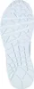 The sole of a white sneaker is shown from an underneath view. Produktbild-Vorschau