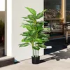 HOMCOM Künstliche Dieffenbachie groß 120 cm Kunstpflanze Produktbild-Vorschau 7