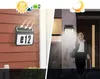 XINZI Numéro de maison solaire LED Applique murale Voir les images du produit 3