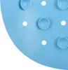 MSV Dusch-/Badeschutzmatte Bad - Gummi - turkis - 54 x 54 Produktbild-Vorschau 4