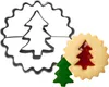 Zenker Ausstecher Linzer mit Tannenbaum  Edelstahl Produktbild-Vorschau 1