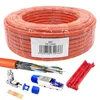 ARLI Verlegekabel Cat7 25m + 2x RJ45 Netzwerkstecker CAT8.1 Produktbild-Vorschau 1