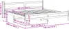 A diagram of a bed frame with dimensions indicated by measurement lines and text. Náhľad obrázku produktu