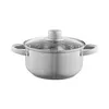 set de 8 casseroles en acier Belly Voir les images du produit 7