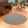 Natur Teppich Wolle Berber Anthrazit Rund, Größe:200 cm Produktbild-Vorschau 1