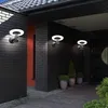 2x LED Solar Wandleuchte anthrazit, Bewegungsmelder, H 21 Produktbild-Vorschau 8