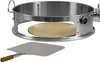 BBQ-Toro Edelstahl Pizzaring Set mit Grillspieß für Ø 57 cm Produktbild-Vorschau 5