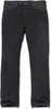 A pair of dark blue Carhartt jeans laid flat against a white background. Produktbild-Vorschau