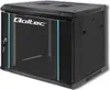 Qoltec RACK-Schrank 9HE 19" Wandmontage Schwarz Produktbild-Vorschau 7