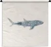 MuchoWow® Wandteppich Wandbehang Hai - Meer - Aquarell - Produktbild-Vorschau 1