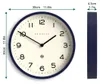 Newgate Number Four Echo - Orologio da parete - Blu Anteprima dell’immagine prodotto 3