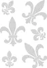 Lily French Lilies Strass-Bügelapplikation Produktbild-Vorschau 1