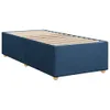 Boxspringbett mit Matratze Blau 80x200 cm Stoff Produktbild-Vorschau 8