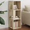 vidaXL Rohový regál Sonoma dub 33x33x100 cm odvodený Náhľad obrázku produktu 12