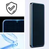 A collage of images showing a smartphone screen protector, a smartphone, and a ring-like object. Anteprima dell’immagine prodotto