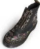 Scarpe Dr Martens Decayed Roses Classic Tumbled Nappa, Anteprima dell’immagine prodotto 2