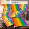 50 sottobicchieri motivo cuore arcobaleno, decorazione per Anteprima dell’immagine prodotto 5