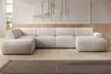 AX LIVING Canapé XXL en forme de U Didim Taupe 378 cm de Voir les images du produit 2