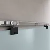 doporro Glasschiebetür komplettset 90 x 205cm Schiebetür Produktbild-Vorschau 4