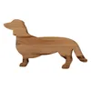Articles ménagers en bois Cuisine Décor Chien en forme de Voir les images du produit 2
