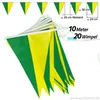 Goodymax® Wimpelkette 10 m DESIGN Grün-Gelb 2-farbig Produktbild-Vorschau 2