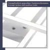 ZMH LED Deckenleuchte Weiß Dimmbar mit Fernbedienung Modern Produktbild-Vorschau 8