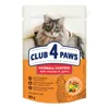 Club 4 Paws Katzen-Nassfutter gegen Haarballen, 24x80 g Produktbild-Vorschau 2