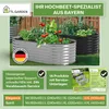 TTL GARDEN Hochbeet ELEGANCE XXL 400x80x45cm Anthrazit – Produktbild-Vorschau 8