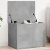 vidaXL Truhla betonová šedá 60x42x46 cm materiál na bázi Náhled obrázku produktu 2