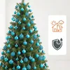 Set di 50 palline di plastica per albero di Natale, colore Anteprima dell’immagine prodotto 6